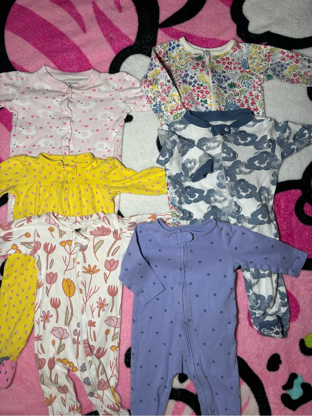 Babygirl pajama bundle